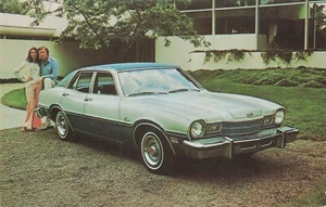 1976 Comet Limousine Postkarte Händler Bob Foss Motors Oldtimer CO T2 - Bild 1 von 2