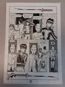 1986 Aircel Comics SAMURAI #10 Seite 9 Barry Blair Guang Yap - Original Comic Art - Bild 1 von 3
