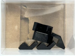 LEGO Parts - Black Slope 45 2 x 1 with Cutout without Stud - No 28192 - QTY 5 - Picture 1 of 1