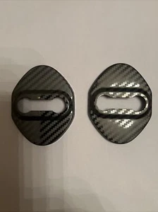 CARBON-EFFEKT INNENTÜRVERRIEGELUNG ABDECKUNGEN FÜR DEN VERWENDUNG AUF HONDA CIVIC FN2 2007-2010 - Bild 1 von 1