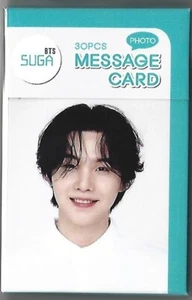 Tarjeta de mensaje fotográfico BTS Suga [paquete de 30P] K-POP 2025.06 - Imagen 1 de 3