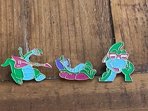 3 PINS PIN BD DESSIN ANIME DENVER LE DERNIER DINOSAURE FR3 FRANCE 1988 - Bild 1 von 1