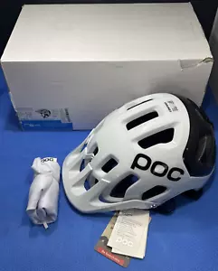POC Tectal Race Spin Hydrogen White/Uranium Black Medium-LARGE/ 55-58cm - Picture 1 of 10