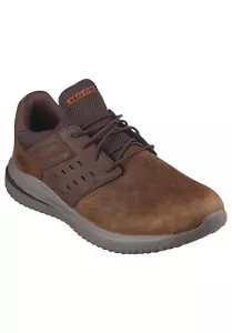 Skechers Herren WIDE FIT Street Wear DELSON EZRA Sneakers Herren 210308W Braun - Bild 1 von 5