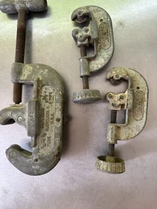 Lot Of Three Vintage Superior  And General Tool Co pipe cutters - Picture 1 of 1