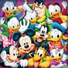 Kit peinture diamant 5D Mickey Mouse et tout le gang