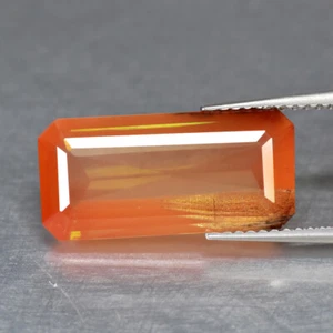 6.21Ct Octagan_ Resplendent Unheated Double Tone Andesine From Brazil - Picture 1 of 1