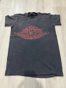 VTG 80’s Nike Air Jordan Wings T-shirt Michael Jordan Size -s- Nike Blue Tagged - Picture 1 of 6