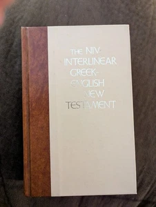 The New International Version Interlinear Greek-English hardcover 1984 NIV text - Imagen 1 de 9