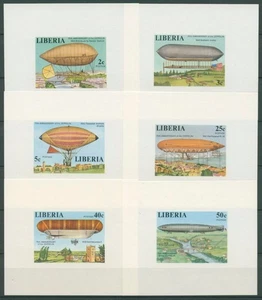 Liberia 1978 75 Jahre Zeppelin-Luftschiffe 1054/59 B Blocks postfrisch (C27446) - Picture 1 of 1