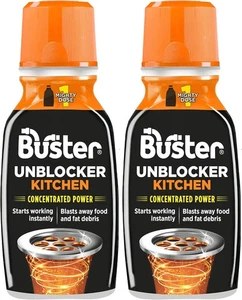 2PCS Powerful Kitchen Drain Unblocker – Fast Acting Sink Unclog Powder 150g - Bild 1 von 8