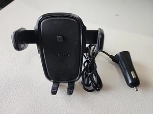 Support de charge sans fil iOttie Easy One Touch sans fil 2 ventilateurs 10 W Qi - Photo 1 sur 3