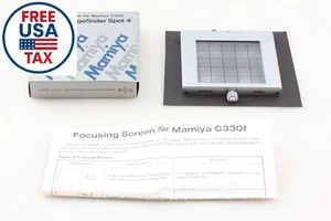 [Almost MINT /Box] Mamiya Focusing Screen Frame TLR No1 & Grid For C330 JAPAN - Picture 1 of 9