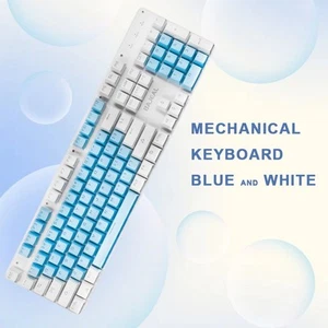 Wired Gaming Keyboard Backlit USB Keyboard Responsive Keys Gaming Station - Photo 1/5