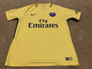 Camiseta de fútbol visitante Paris Saint-Germain 2017-2018 talla grande - Imagen 1 de 9