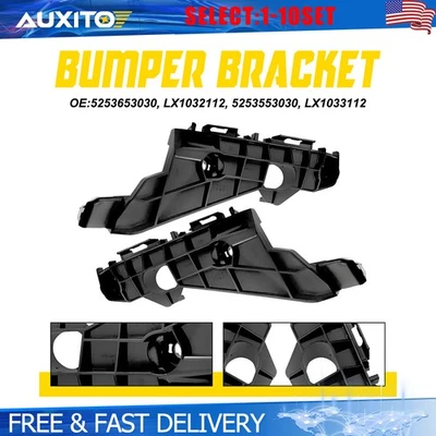 Soportes de retención de cubierta de parachoques delantero para Lexus IS300 2016 izquierda derecha 2-20X Foto 1 de 4