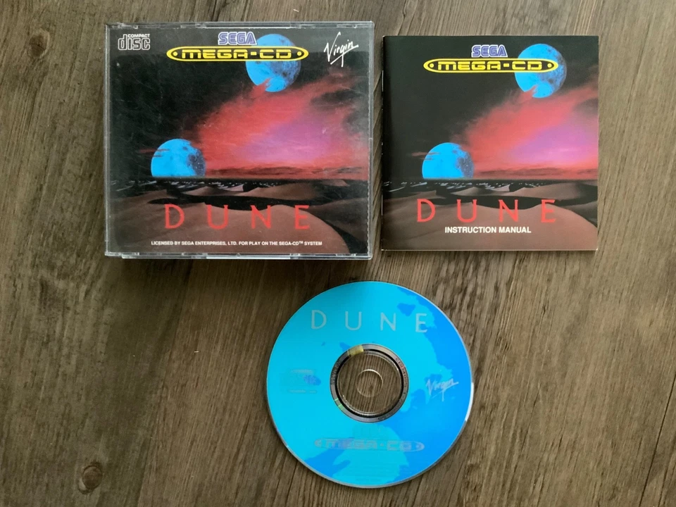Sega Mega-CD Spiel DUNE komplett OVP/PAL - Bild 1 von 2
