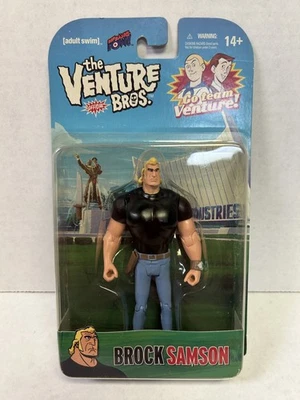 Venture Bros Brock Samson Camisa Negra Lisa 3.5 Figura Bif Bang ENVÍO GRATUITO Foto 1 de 4