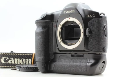 [Near MINT] Canon EOS-1 HS Black SLR Film Camera Drive Booster PB-E1 From JAPAN - Image 1 of 4