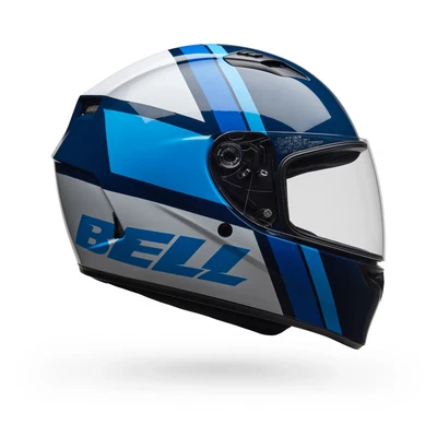 Bell Qualifier Motorcycle Helmet Chasm Gloss Navy/White Small Foto 1 de 4