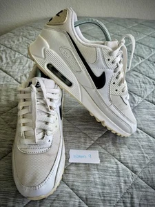 NIKE Scarpe Sneakers Donna Air Max 90 Taglia 9 Bianco CQ2560-101 - Foto 1 di 7