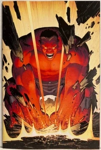 Red Hulk #1 John Romita Jr 1:100 variante virgen casi nuevo - Imagen 1 de 8