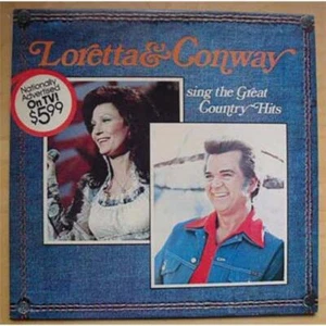 LORETTA LYNN AND CONWAY TWITTY SING THE GREAT COUNTRY HITS LP 1976 USA - Picture 1 of 1