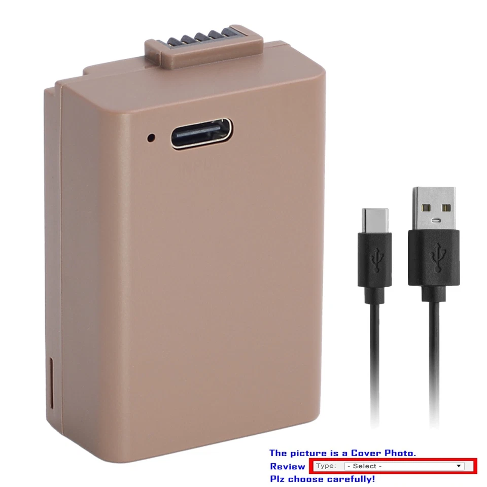 Batería Kastar EN-EL25C para Nikon Z Series Z 30 Z30 Z 50 Z50 Z FC Zfc sin espejo Foto 1 de 3