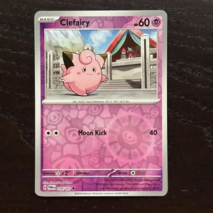 Clefairy 078/167 Pokemon Twilight Masquerade SV06 Reverse Holo Common NM - Picture 1 of 2