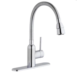 LK2500CR Laundry/Utility Faucet with Flexible Spout and Forward Only Lever Handl - Picture 1 of 12