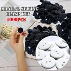 Assorted Shirt Buttons Manual Sewing Clasp Black White Button for Sewing Craft