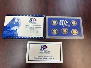 2004 U.S. Mint State Quarters Clad Proof Set--FREE SHIPPING - Picture 1 of 1