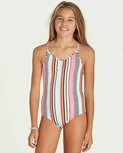 Billabong Girls' Girls' Like That One Piece Swim Multi 8 - Picture 1 of 2