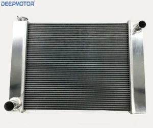 Radiador de carreras universal de aluminio soldado de 19" x 26" x 3" para Ford/Mopar - Imagen 1 de 4
