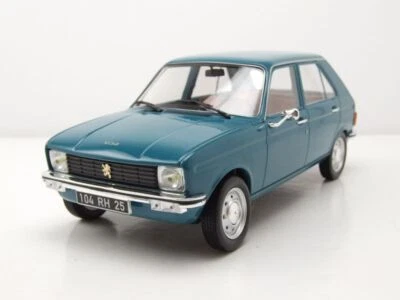 Peugeot 104 GL 1977 Blu Modellino 1:18 Norev - Immagine 1 di 4