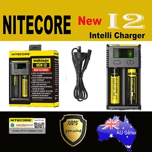 Nitecore NEW I2 Smart Universal Battery charger IMR Li-Ion LiFePO4 NiMH-Cd - Picture 1 of 1