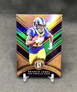 2019 Gold Standard Brandin Cooks /10 EMERALD FOIL SSP Thick Stock #49 THE ARCHER - Picture 1 of 12