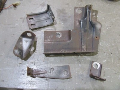 1966 Cadillac Deville Fleetwood front fender mounting bracket parts DRIVER side - Image 1 of 2