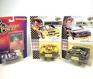 1:64 Diecast Vintage 90s NASCAR Lot X3 Road Champs Wallace Irvan Skinner Winners
