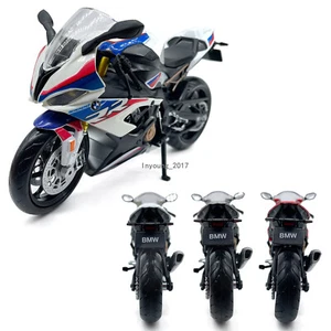 1:12 BMW S1000RR Motorcycle Model Toy Diecast Motorcycle Toys for Kids Boys Gift - Picture 1 of 21