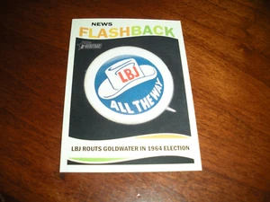 2013 Topps Heritage News Flashbacks #LBJ Lyndon B. Johnson - Bild 1 von 2