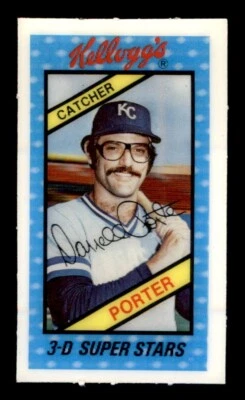 1980 Kelloggs Baseball #12 Darrell Porter VG - Image 1 of 2