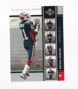 ROSCOE PARRISH 2005 UPPER DECK ROOKIE PREMIERE FOOTBALL ROOKIE CARD-SHIPS FREE - Picture 1 of 24