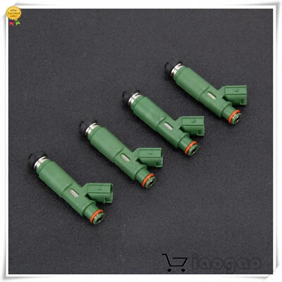Juego de 4 inyectores de combustible 23250-22040 para Toyota Corolla Celica 1995-2008 1.8 I4 Foto 1 de 4