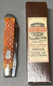Schatt & Morgan  Folding Knife New in Box with Papers