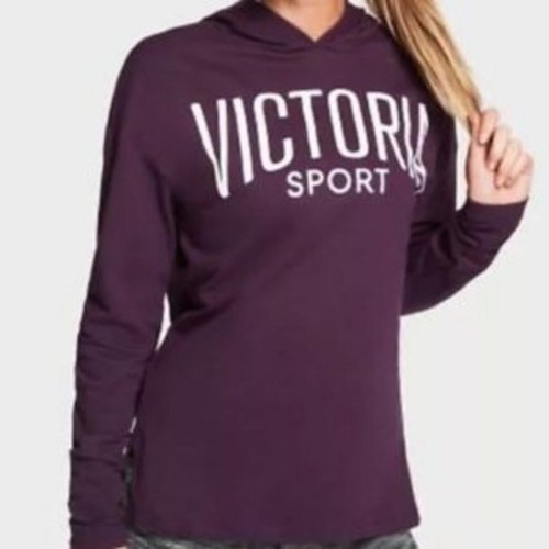 UNDERCOVER Felpa con cappuccio Victoria's Secret Victoria Sport Small S viola leggera logo