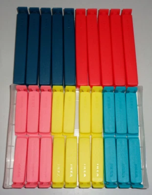 IKEA Bevara Frischhalteclips 30 Stück Verschlussklemmen Gefrierbeutel - Bild 1 von 4