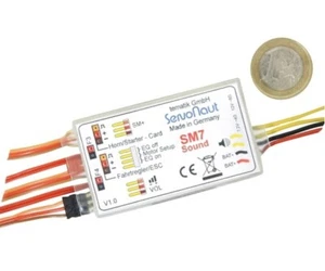 Servonaut SM7 Soundmodul für Truckmodelle 5 Motoren Schaltgeräusche und mehr - Bild 1 von 1
