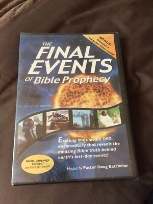 The Final Events of Bible Prophecy Multimedia SEALED DVD Religion - Image 1 of 2