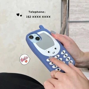 Cute Phone Design Silicone Case For iPhone 15 Pro Max 14 13 12 Soft Phone Cover - Photo 1 sur 16